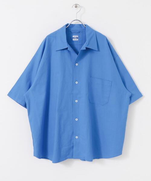 ARMY TWILL（アーミーツイル）の「ARMY TWILL　Cotton Linen Slab Shirts（シャツ/ブラウス・メンズ・ブルー/チャコールグレー/オレンジ/ホワイト系その他・SMALL/MEDIUM）」の15枚目の写真
