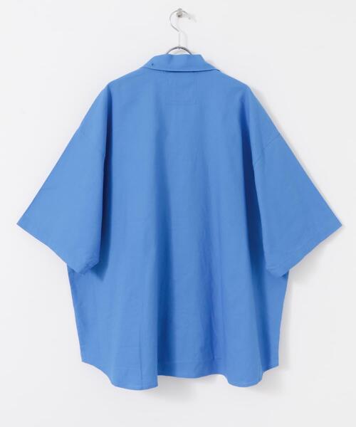 ARMY TWILL（アーミーツイル）の「ARMY TWILL　Cotton Linen Slab Shirts（シャツ/ブラウス・メンズ・ブルー/チャコールグレー/オレンジ/ホワイト系その他・SMALL/MEDIUM）」の17枚目の写真