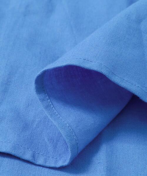 ARMY TWILL（アーミーツイル）の「ARMY TWILL　Cotton Linen Slab Shirts（シャツ/ブラウス・メンズ・ブルー/チャコールグレー/オレンジ/ホワイト系その他・SMALL/MEDIUM）」の18枚目の写真