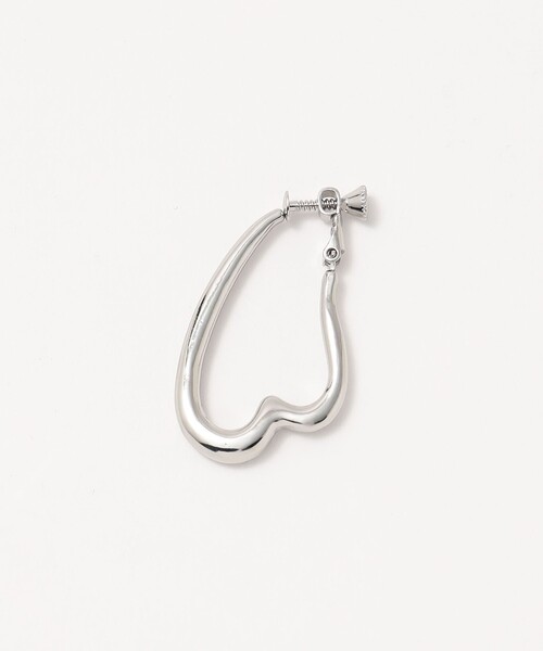 BEAUTY&YOUTH UNITED ARROWS(ビューティーアンドユースユナイテッドアローズ)の「メタル ハートライン イヤリング(イヤリング・レディース・シルバー/ゴールド・FREE)」の7枚目の写真