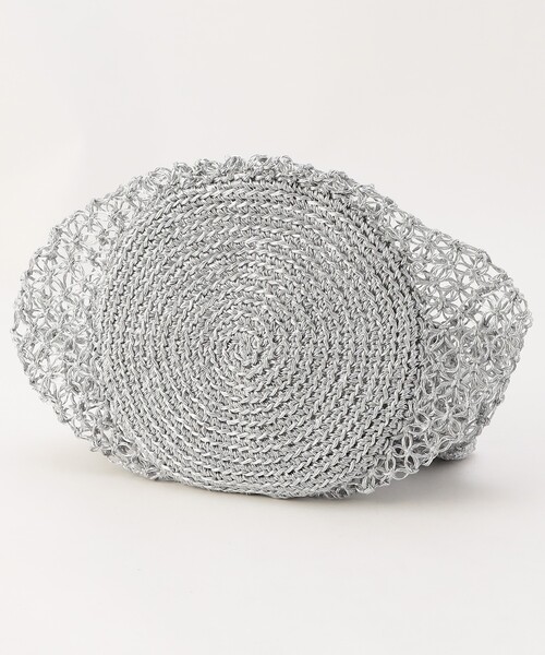 FREAK'S STORE（フリークスストア）の「BAGMATI/バグマティー METALIC LUREX/メタリック ルレックス/かごバッグ（ハンドバッグ・レディース・シルバー・ONE SIZE）」の5枚目の写真