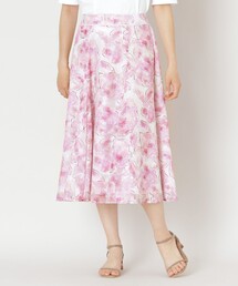 to be chic ボタニカル　花柄 スカート to be chic ボタニカル 花柄 スカート