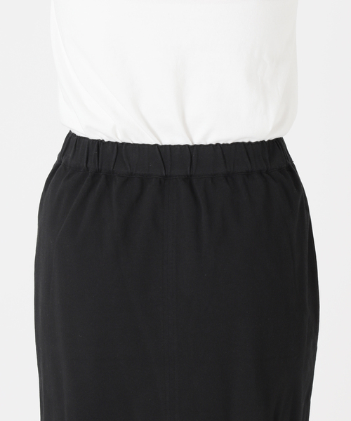 JOURNAL STANDARD relume（ジャーナルスタンダード　レリューム）の「《追加》OEコットンタイトスカート（スカート・レディース・ブラック/ベージュ/ライトグレー/グレー・FREE）」の15枚目の写真