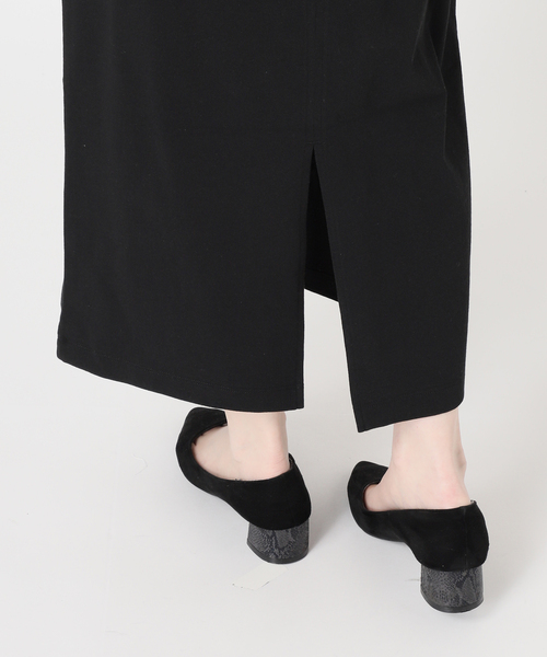 JOURNAL STANDARD relume（ジャーナルスタンダード　レリューム）の「《追加》OEコットンタイトスカート（スカート・レディース・ブラック/ベージュ/ライトグレー/グレー・FREE）」の13枚目の写真