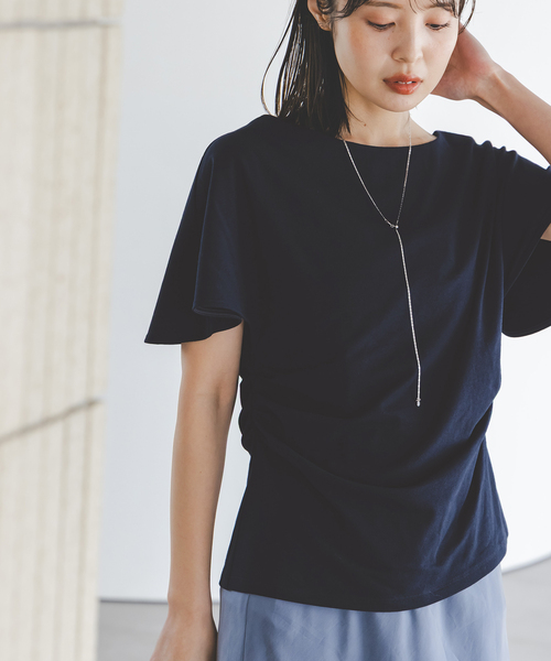 NOBLE 　ウエストディテールコットンプルオーバー ウエストディテールコットンプルオーバー（Tシャツ/カットソー