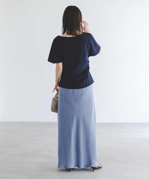 【新品タグ付】ウエストディテールコットンプルオーバー セール】ウエストディテールコットンプルオーバー（Tシャツ