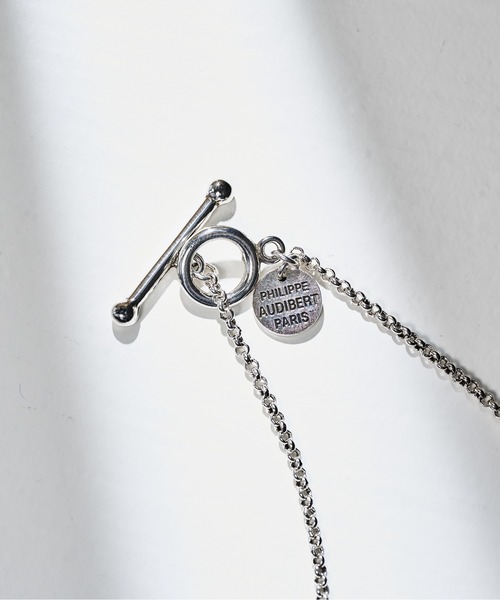 セール】【PHILIPPE AUDIBERT】Elrose chain necklace brass