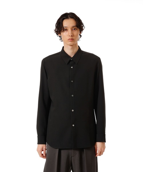 ATTACHMENT（アタッチメント）の「PE コンパクトツイル レギュラーカラー ドレスシャツ / PE COMPACT TWILL REGULAR COLLAR DRESS SHIRT（シャツ/ブラウス・メンズ・ホワイト/ネイビー/グレー系/ブラック・3/2/1）」の2枚目の写真