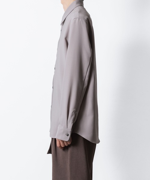 ATTACHMENT（アタッチメント）の「PE コンパクトツイル レギュラーカラー ドレスシャツ / PE COMPACT TWILL REGULAR COLLAR DRESS SHIRT（シャツ/ブラウス・メンズ・ホワイト/ネイビー/グレー系/ブラック・3/2/1）」の11枚目の写真