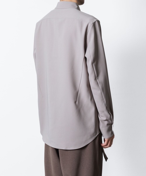 ATTACHMENT（アタッチメント）の「PE コンパクトツイル レギュラーカラー ドレスシャツ / PE COMPACT TWILL REGULAR COLLAR DRESS SHIRT（シャツ/ブラウス・メンズ・ホワイト/ネイビー/グレー系/ブラック・3/2/1）」の13枚目の写真