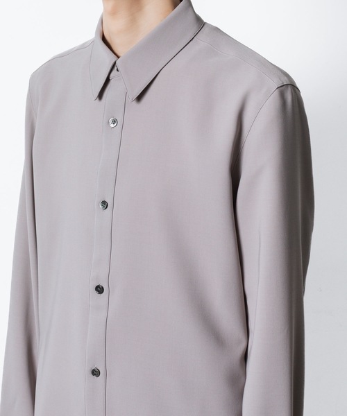ATTACHMENT（アタッチメント）の「PE コンパクトツイル レギュラーカラー ドレスシャツ / PE COMPACT TWILL REGULAR COLLAR DRESS SHIRT（シャツ/ブラウス・メンズ・ホワイト/ネイビー/グレー系/ブラック・3/2/1）」の14枚目の写真