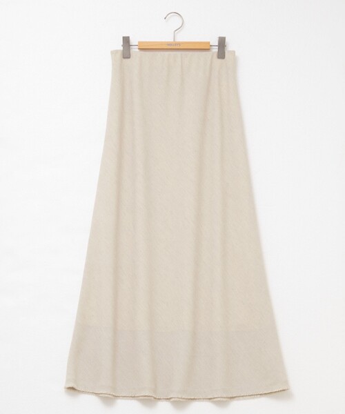 NOLLEY’S（ノーリーズ）の「ウォッシャブル綿麻スラブナロースカート（スカート・レディース・チャコールグレー/ベージュ/オレンジ・36/38）」の18枚目の写真