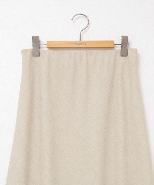 NOLLEY’S（ノーリーズ）の「ウォッシャブル綿麻スラブナロースカート（スカート・レディース・チャコールグレー/ベージュ/オレンジ・36/38）」の19枚目の写真