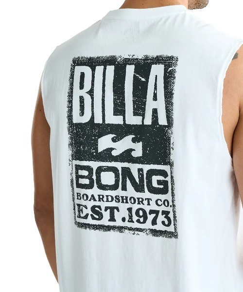 BILLABONG（ビラボン）の「BILLABONG メンズ ADVISORY TAG タンクトップ 【2025年夏モデル】/ビラボンバックプリントヴィンテージライクマッスルタンクトップ（タンクトップ・メンズ・ブルー系その他/ホワイト/ブラック・MEDIUM/LARGE）」の15枚目の写真