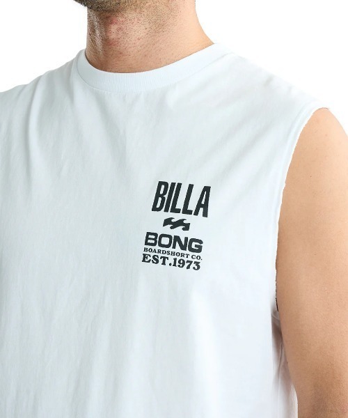 BILLABONG（ビラボン）の「BILLABONG メンズ ADVISORY TAG タンクトップ 【2025年夏モデル】/ビラボンバックプリントヴィンテージライクマッスルタンクトップ（タンクトップ・メンズ・ブルー系その他/ホワイト/ブラック・MEDIUM/LARGE）」の9枚目の写真