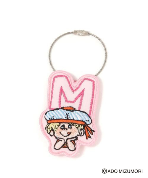 セール】イニシャルチャーム[水森亜土コラボ]（キーホルダー）｜studio