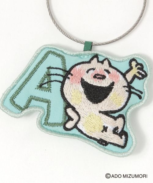 セール】イニシャルチャーム[水森亜土コラボ]（キーホルダー）｜studio