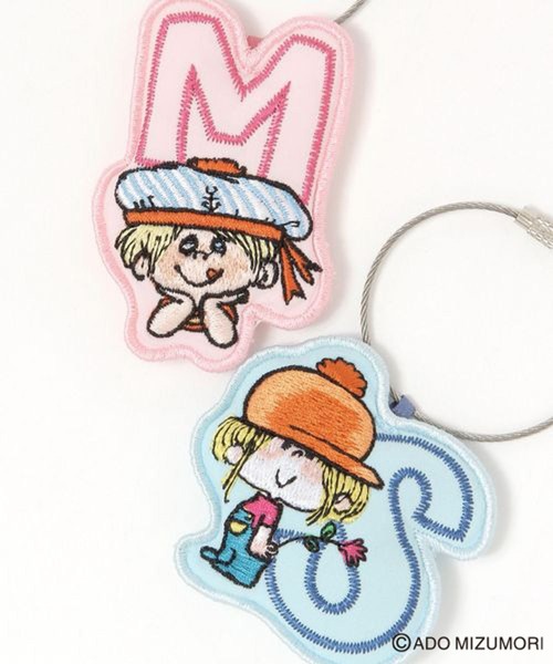 セール】イニシャルチャーム[水森亜土コラボ]（キーホルダー）｜studio