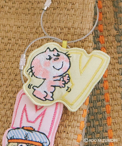 セール】イニシャルチャーム[水森亜土コラボ]（キーホルダー）｜studio