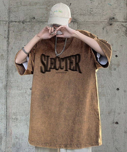 MGV(エムジーヴィー)の「グラフィックロゴカットソー(Tシャツ/カットソー・メンズ・ブラック/パープル/ブラウン/ピンク・MEDIUM/LARGE/X-LARGE)」の11枚目の写真