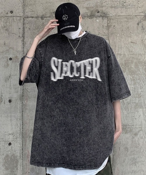 MGV(エムジーヴィー)の「グラフィックロゴカットソー(Tシャツ/カットソー・メンズ・ブラック/パープル/ブラウン/ピンク・MEDIUM/LARGE/X-LARGE)」の5枚目の写真