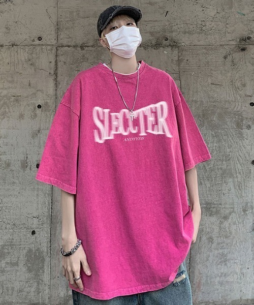 MGV(エムジーヴィー)の「グラフィックロゴカットソー(Tシャツ/カットソー・メンズ・ブラック/パープル/ブラウン/ピンク・MEDIUM/LARGE/X-LARGE)」の16枚目の写真