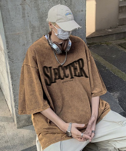 MGV(エムジーヴィー)の「グラフィックロゴカットソー(Tシャツ/カットソー・メンズ・ブラック/パープル/ブラウン/ピンク・MEDIUM/LARGE/X-LARGE)」の12枚目の写真