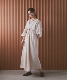 完売品 入手困難 新品 moi tytto 袖取り外しワンピース ベージュ