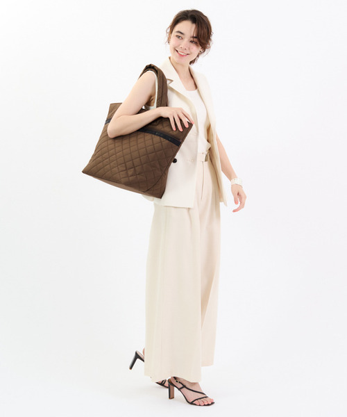 レスポートサック神崎恵さんLARGE MULTI TOTE トフィーブラウン