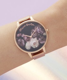 OLIVIA BURTON（オリビアバートン）の「「OLIVIA BURTON/オリビアバートン」ファインアート - ローズゴールドメッシュ　38mm（アナログ腕時計）」