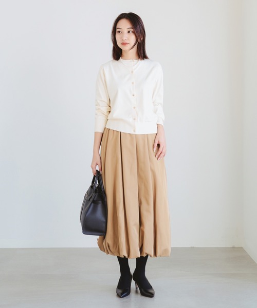 B:MING by BEAMS（ビーミングバイビームス）の「デザインボタン カーディガン（カーディガン/ボレロ・レディース・ネイビー/レッド/ブルー/オフホワイト・ONE SIZE）」の9枚目の写真