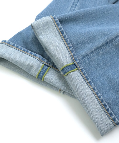 D.M.G / ディーエムジー] 13ozデニム シックレッグパンツ