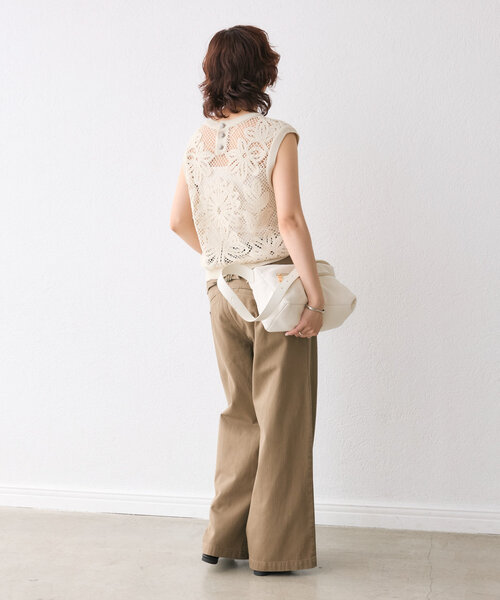 RIVE DROITE(リヴドロワ)の「【こなれ感抜群】カウボーイカットパンツ(その他パンツ・レディース・ブラウン/グレー・36/38)」の8枚目の写真