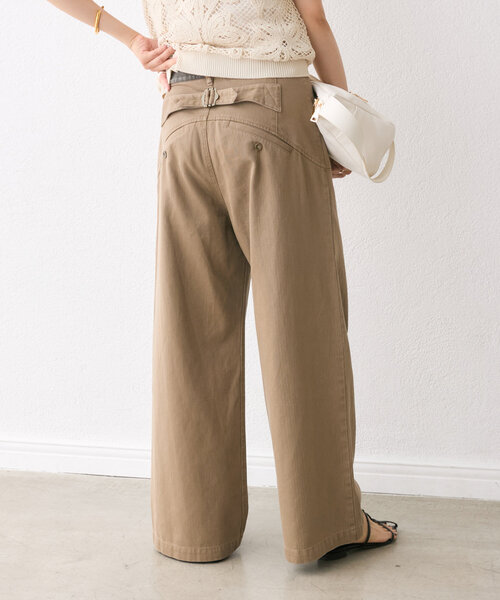 RIVE DROITE(リヴドロワ)の「【こなれ感抜群】カウボーイカットパンツ(その他パンツ・レディース・ブラウン/グレー・36/38)」の11枚目の写真