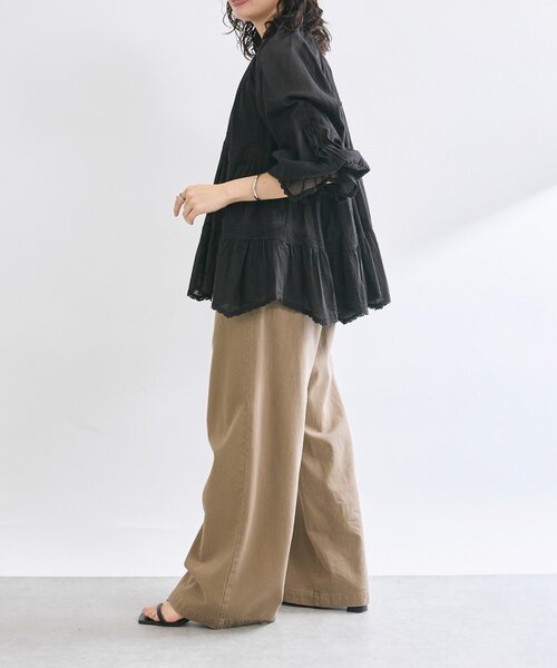 RIVE DROITE(リヴドロワ)の「【こなれ感抜群】カウボーイカットパンツ(その他パンツ・レディース・ブラウン/グレー・36/38)」の13枚目の写真