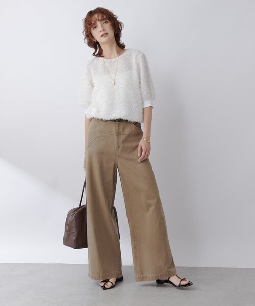 RIVE DROITE(リヴドロワ)の「【こなれ感抜群】カウボーイカットパンツ(その他パンツ・レディース・ブラウン/グレー・36/38)」の18枚目の写真