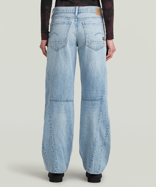 G-STAR(ジースター)の「CONTOR 3D LOOSE JEANS/立体裁断ワイドルーズジーンズ/L28(デニムパンツ・レディース・インディゴブルー・27inch)」の2枚目の写真