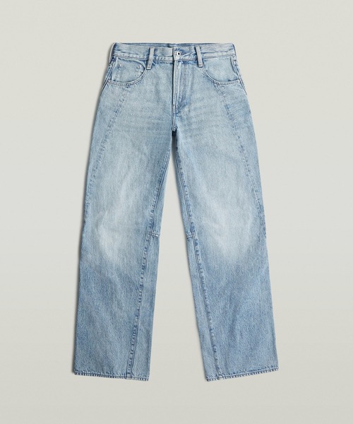 G-STAR(ジースター)の「CONTOR 3D LOOSE JEANS/立体裁断ワイドルーズジーンズ/L28(デニムパンツ・レディース・インディゴブルー・27inch)」の6枚目の写真
