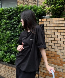 ステッチロゴ T-shirt setup