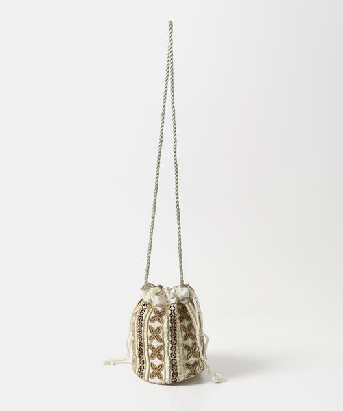 インドビーズ巾着バッグ（ショルダーバッグ）｜URBAN RESEARCH