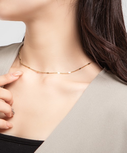 sisijoia ストーンチェーンネックレス yobiotop購入 BIOTOP(ビオトープ) / WOMENS【Sisi Joia for yo】round glass