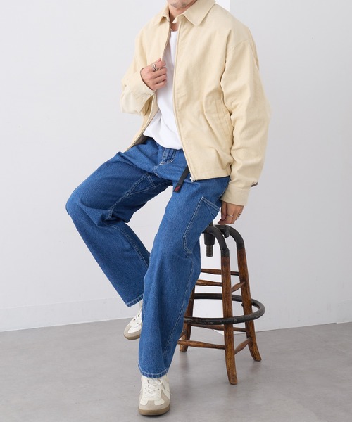 Gramicci(グラミチ)の「【GRAMICCI】ROCK SLIDE DENIM PANT(デニムパンツ・メンズ・インディゴブルー/ライトブルー・XL/L/M)」の9枚目の写真