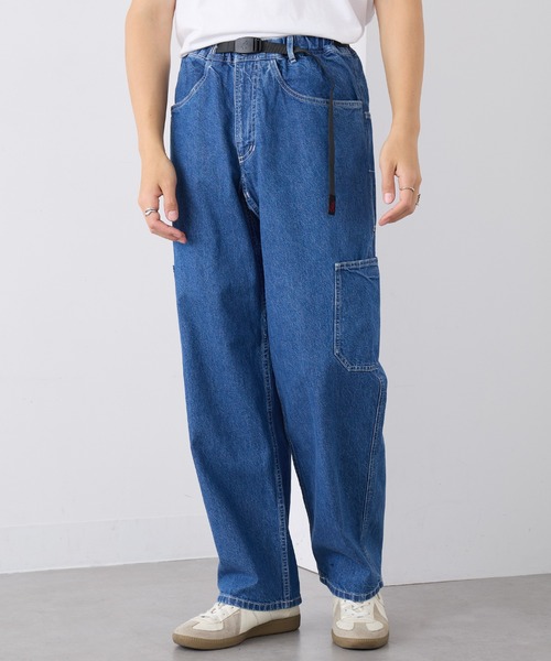 Gramicci(グラミチ)の「【GRAMICCI】ROCK SLIDE DENIM PANT(デニムパンツ・メンズ・インディゴブルー/ライトブルー・XL/L/M)」の5枚目の写真