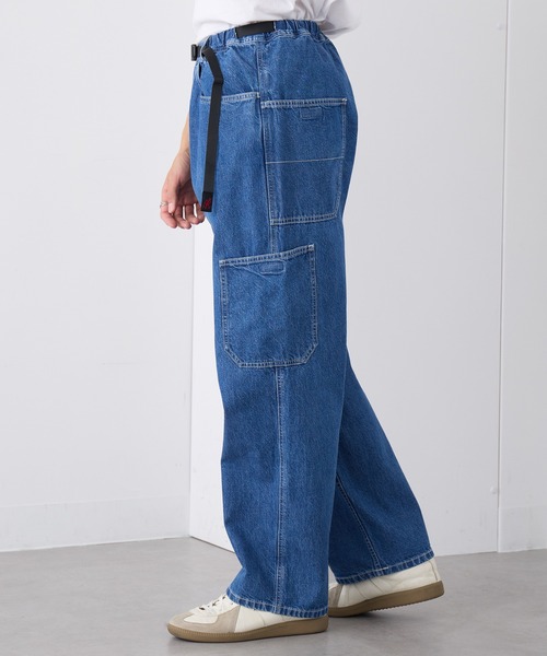 Gramicci(グラミチ)の「【GRAMICCI】ROCK SLIDE DENIM PANT(デニムパンツ・メンズ・インディゴブルー/ライトブルー・XL/L/M)」の6枚目の写真
