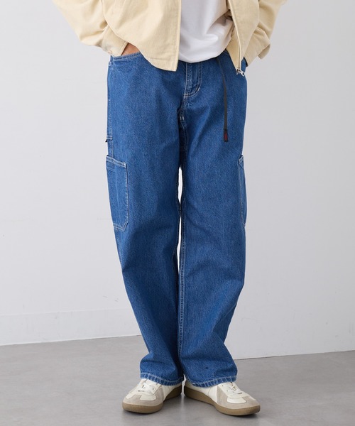 Gramicci(グラミチ)の「【GRAMICCI】ROCK SLIDE DENIM PANT(デニムパンツ・メンズ・インディゴブルー/ライトブルー・XL/L/M)」の16枚目の写真