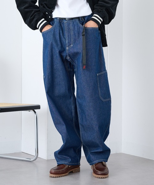 Gramicci(グラミチ)の「【GRAMICCI】ROCK SLIDE DENIM PANT(デニムパンツ・メンズ・インディゴブルー/ライトブルー・XL/L/M)」の22枚目の写真