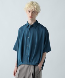 お値下げ！美品★Ame no chi Hare ネイビーシャツ 半袖 HARE｜ハレのシャツ/ブラウス（ブルー・ネイビー/青色系・半袖