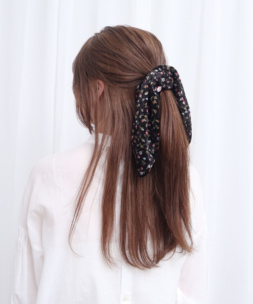 fig London(フィグロンドン)の「Elise chouchou(シュシュ・レディース・ブラック/ベージュ・FREE)」の15枚目の写真