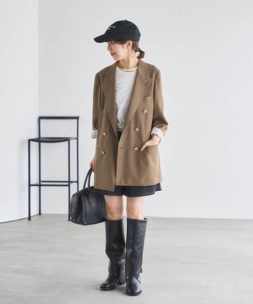 LE TALON（ルタロン）の「《追加2》5cmワイドシャフトカバーブーツ（ブーツ・レディース・ブラック×ブラック/ブラウン系その他・SMALL/MEDIUM/LARGE/X-LARGE）」の10枚目の写真