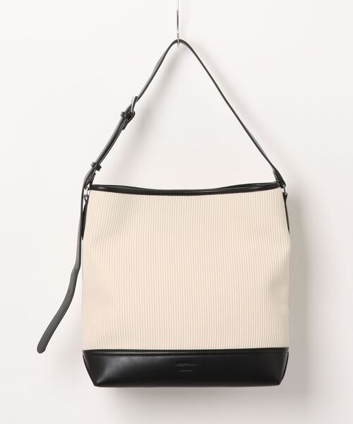 Jewelna Rose（ジュエルナローズ）の「JEWELNA by Jewelna Rose ニットトートバッグ A4 16283（トートバッグ・レディース・グレー/ブラック/アイボリー・FREE）」の20枚目の写真